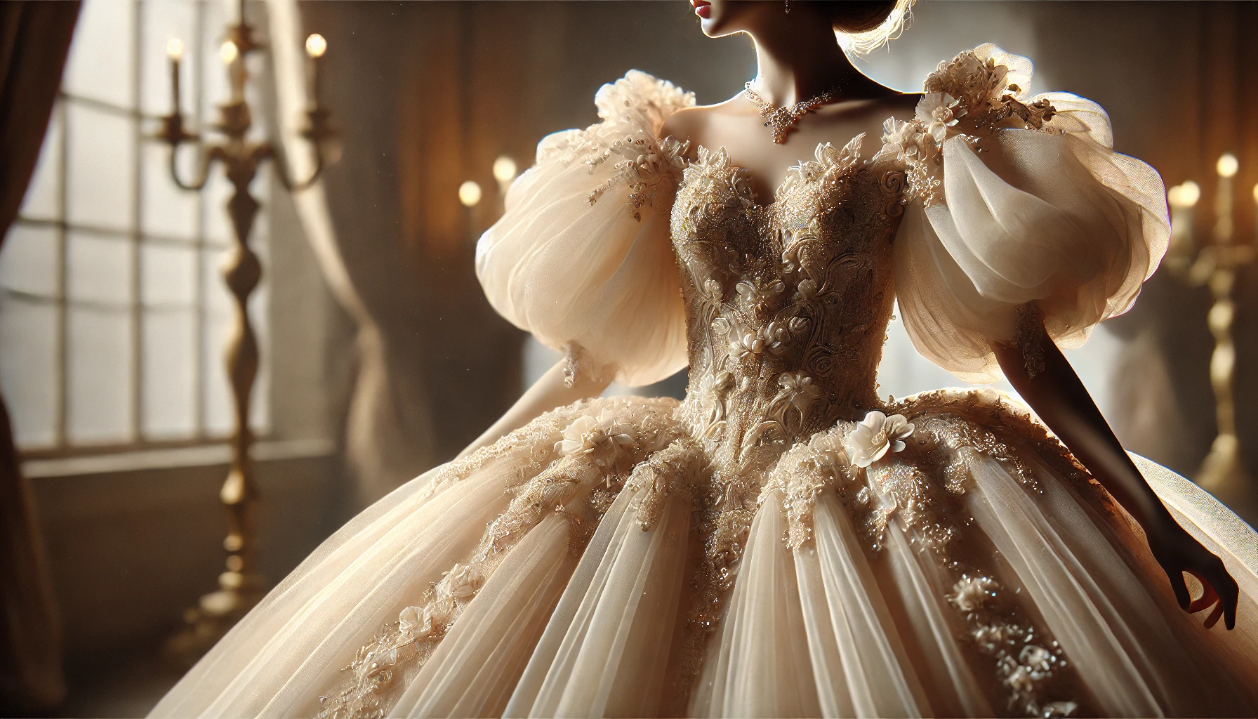 robe-princesse-femme Princess hemelbedsprei